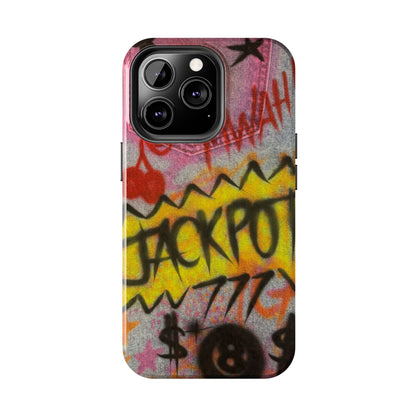 "jackpot!" airbrush iPhone case