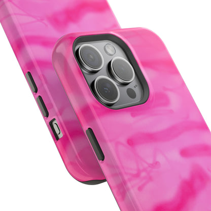 MagSafe "pink camo" airbrush iPhone case