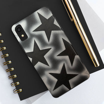 "chrome stars" airbrush iPhone case