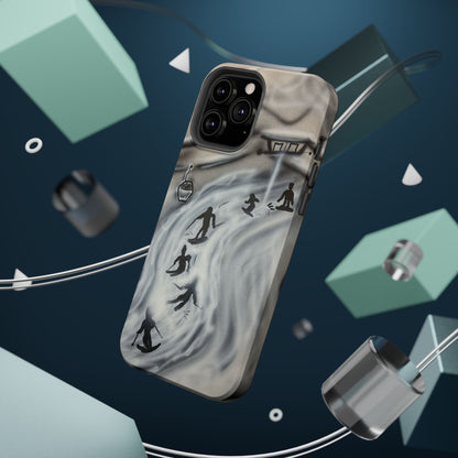 MagSafe "arctic avalanche" airbrush iPhone case