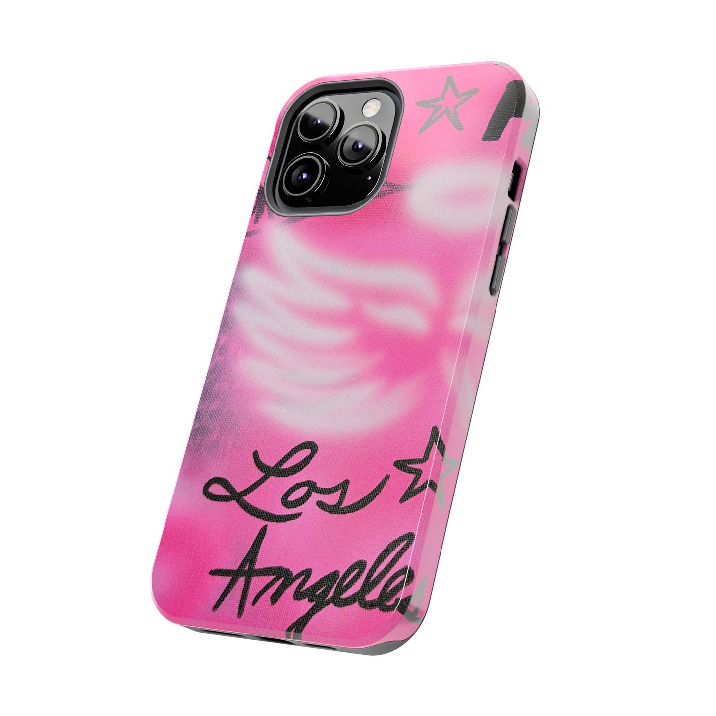 "pink angel wings" airbrush iPhone case