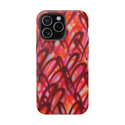MagSafe „Graffiti Love“ Airbrush iPhone Hülle