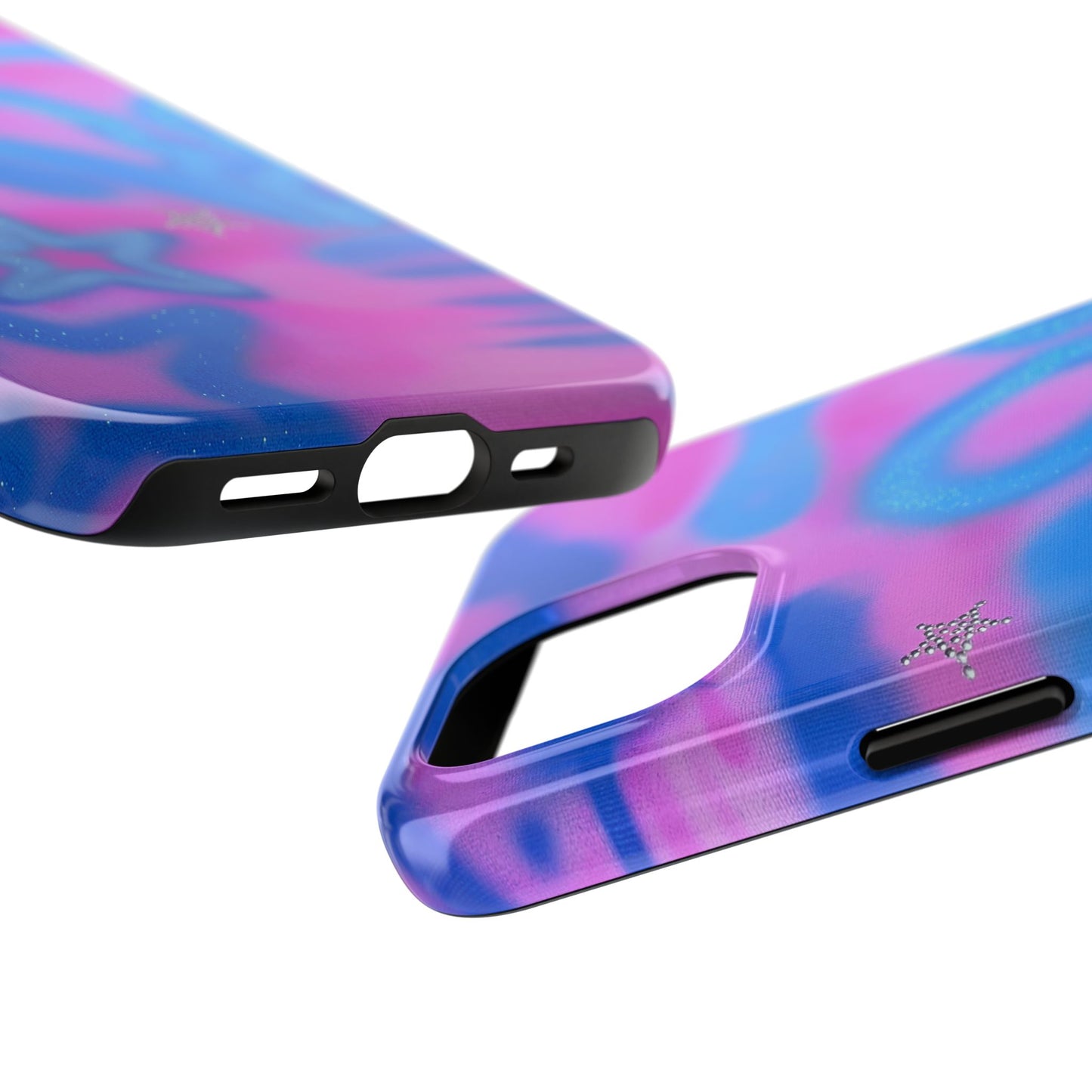 "blue camo" airbrush iPhone case