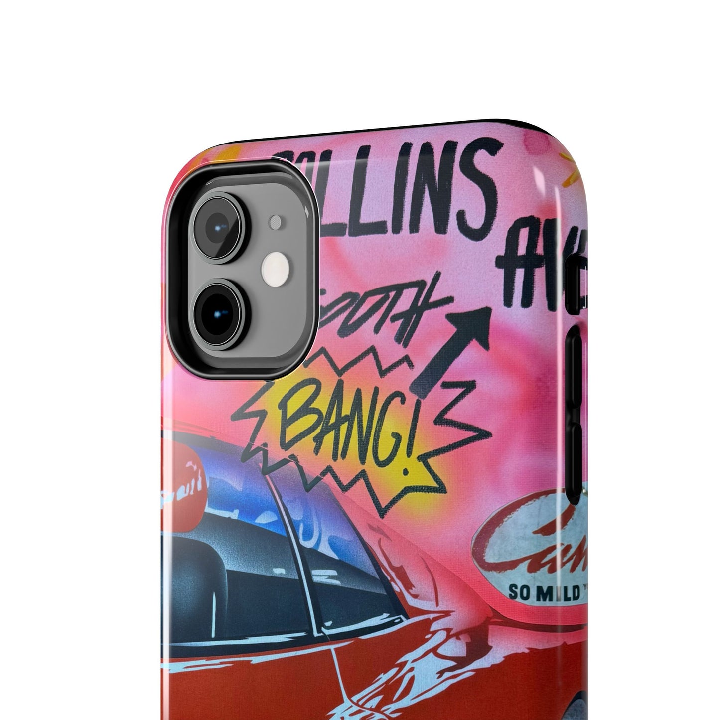 "miami momentos" airbrush iPhone case