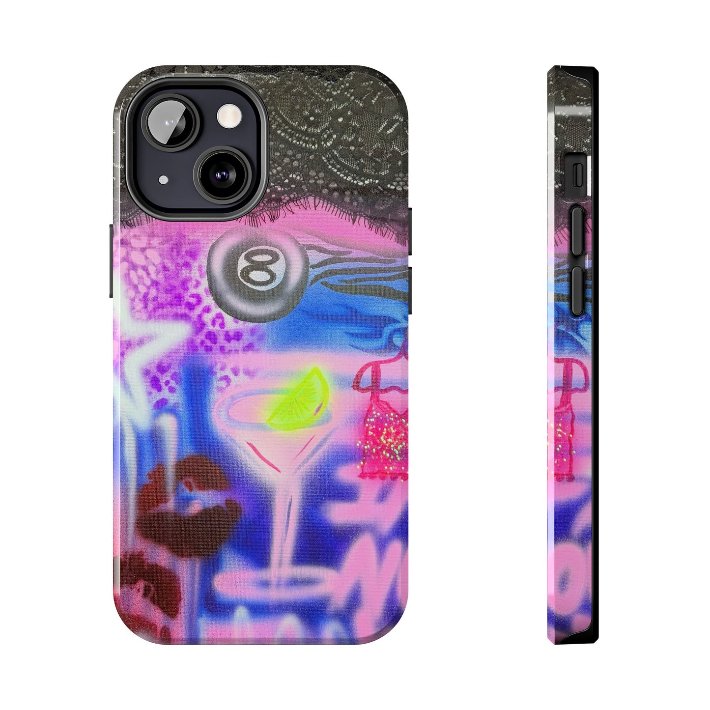 "dream life" airbrush iPhone case