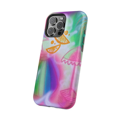 MagSafe "on the beach" airbrush iPhone case