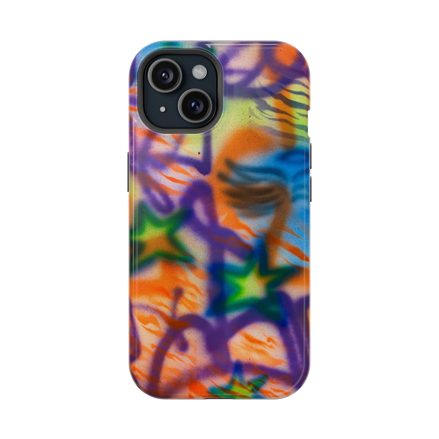 MagSafe "streetwear angel" airbrush iPhone case