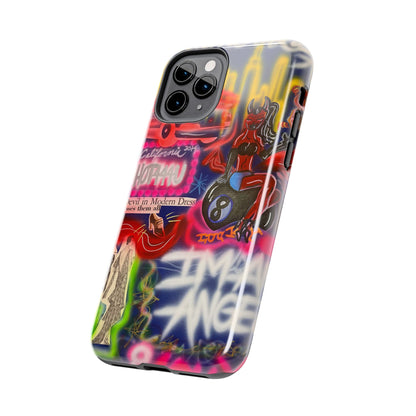 "im an angel" airbrush iPhone case