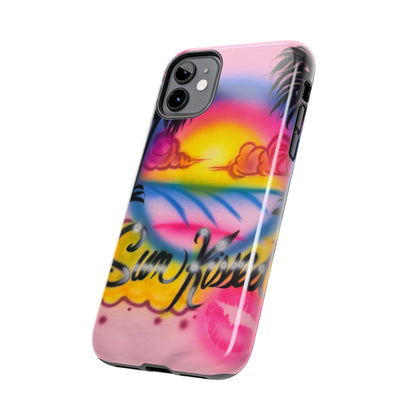 "sunkissed" airbrush iPhone case