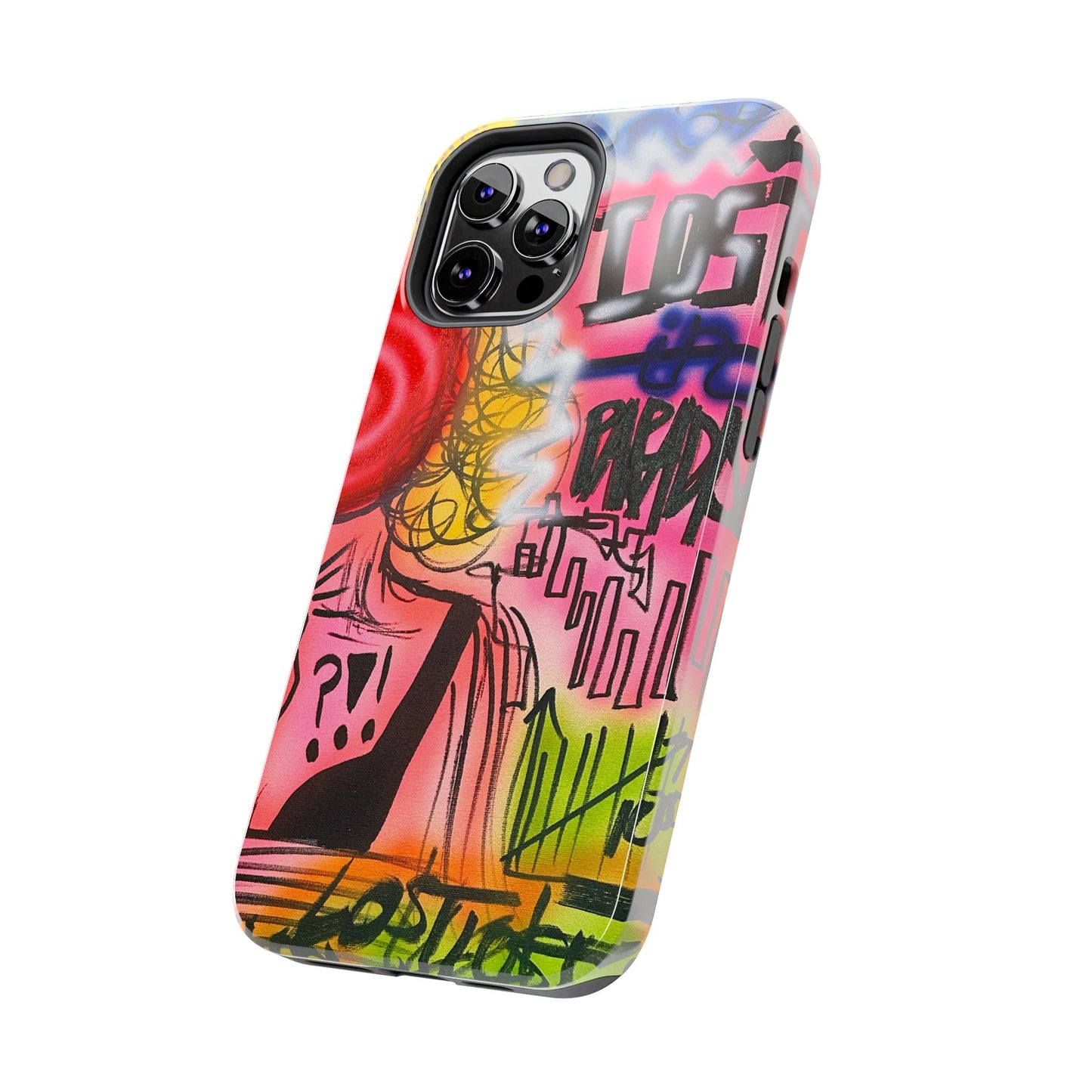 "lost in paradise" airbrush iPhone case