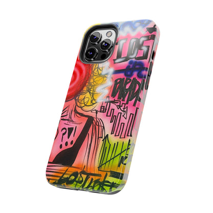 "lost in paradise" airbrush iPhone case