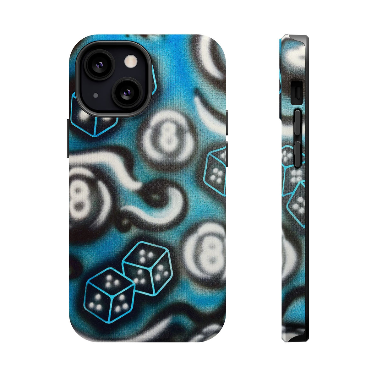 MagSafe "risk it!" airbrush iPhone case