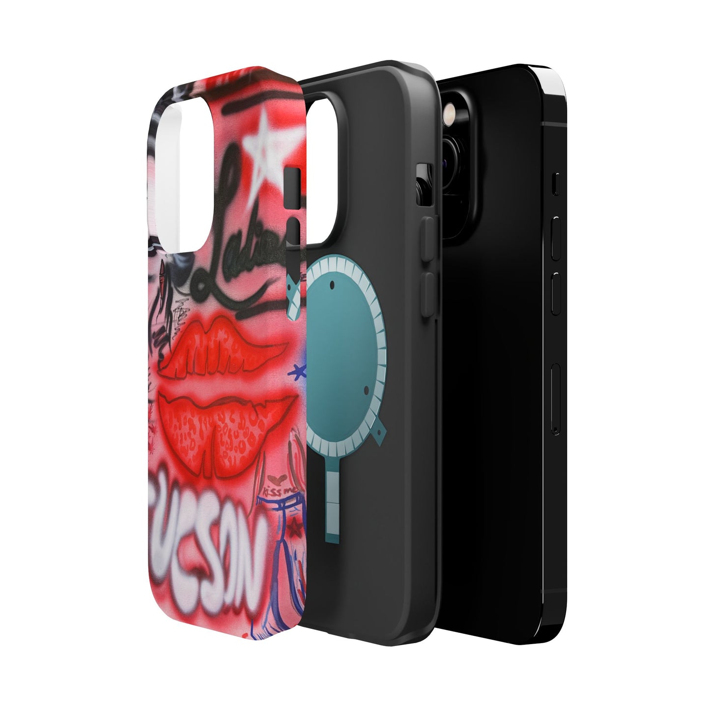 MagSafe "tucson, az" airbrush iPhone case