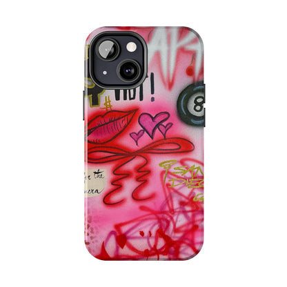 "IT girl" airbrush iPhone case