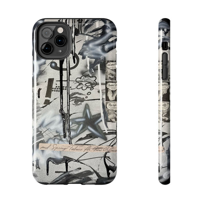 "monochrome mood" airbrush iPhone case