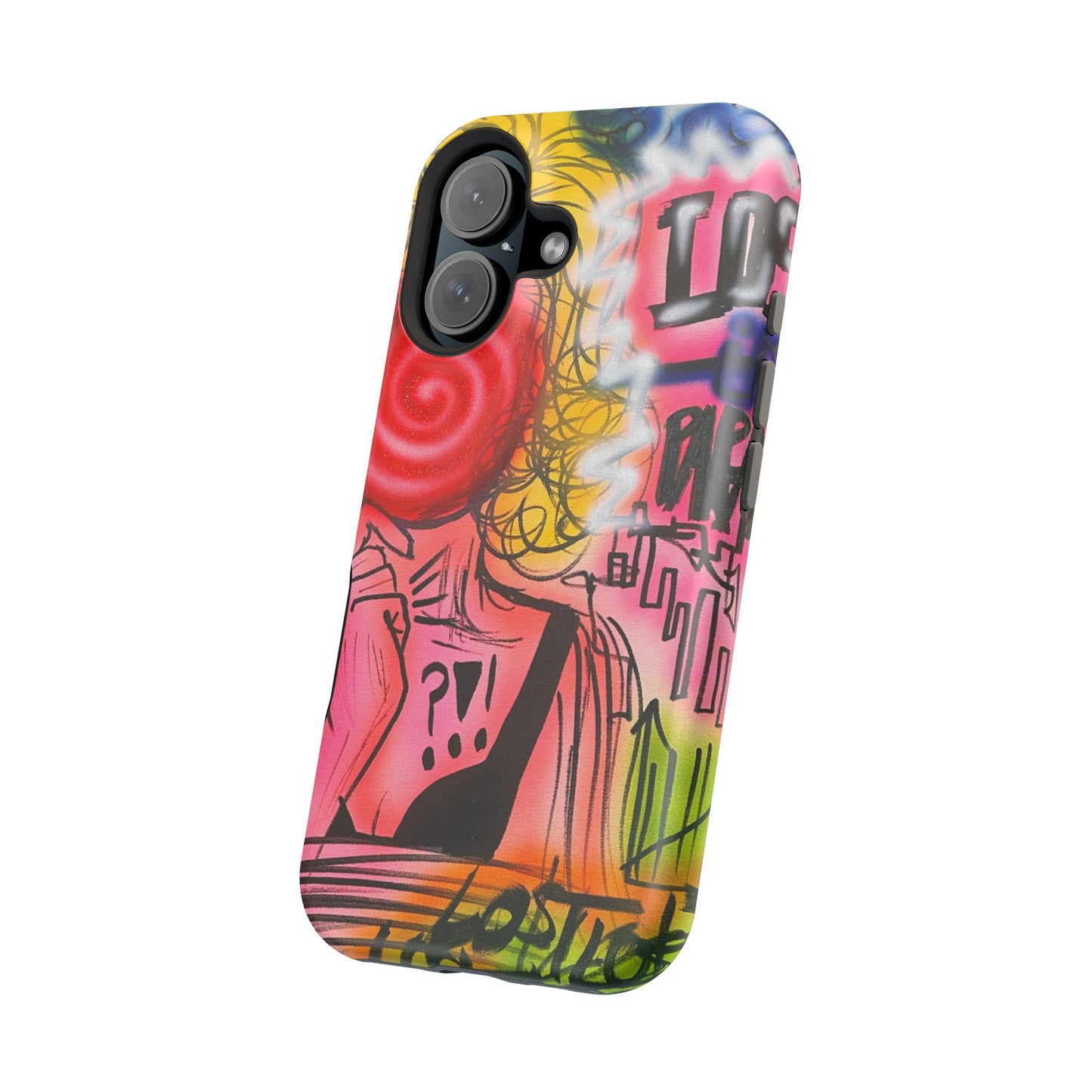 MagSafe „Lost in Paradise“ Airbrush-iPhone-Hülle
