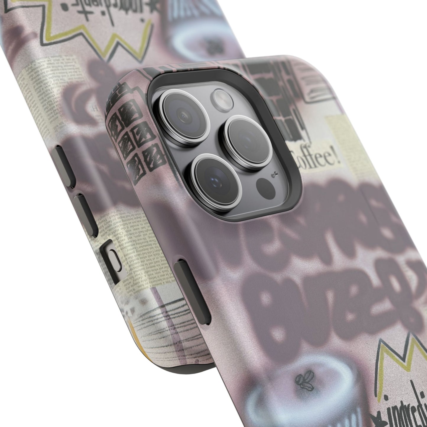 MagSafe "espresso martini" airbrush iPhone case