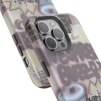 MagSafe "espresso martini" airbrush iPhone case