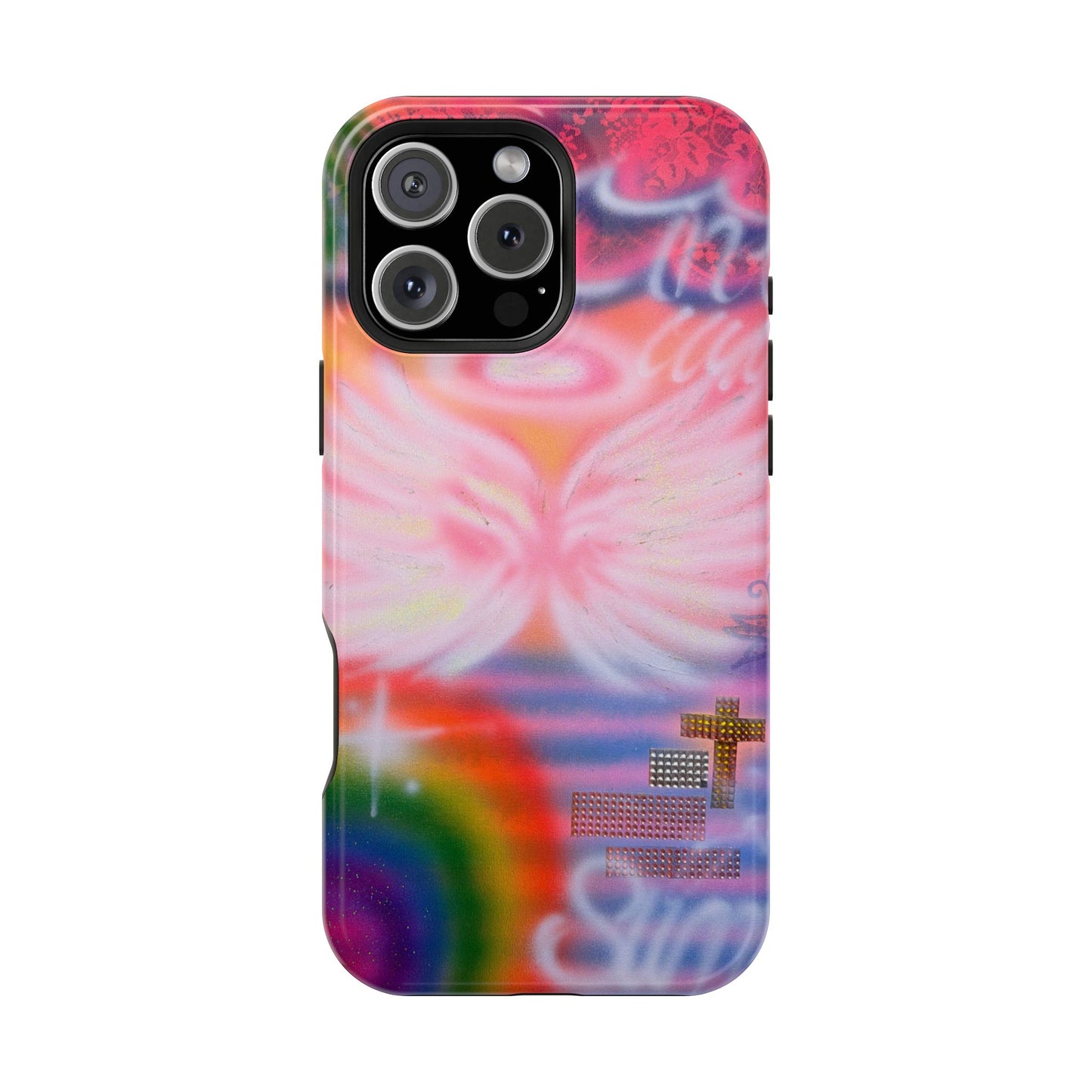 MagSafe "summer bliss" airbrush iPhone case