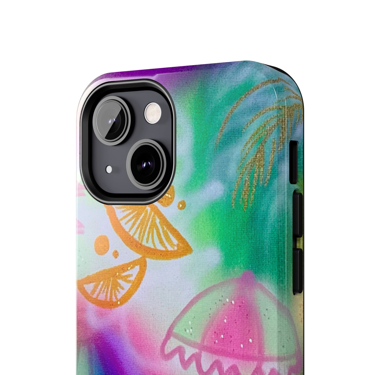 "on the beach" airbrush iPhone case