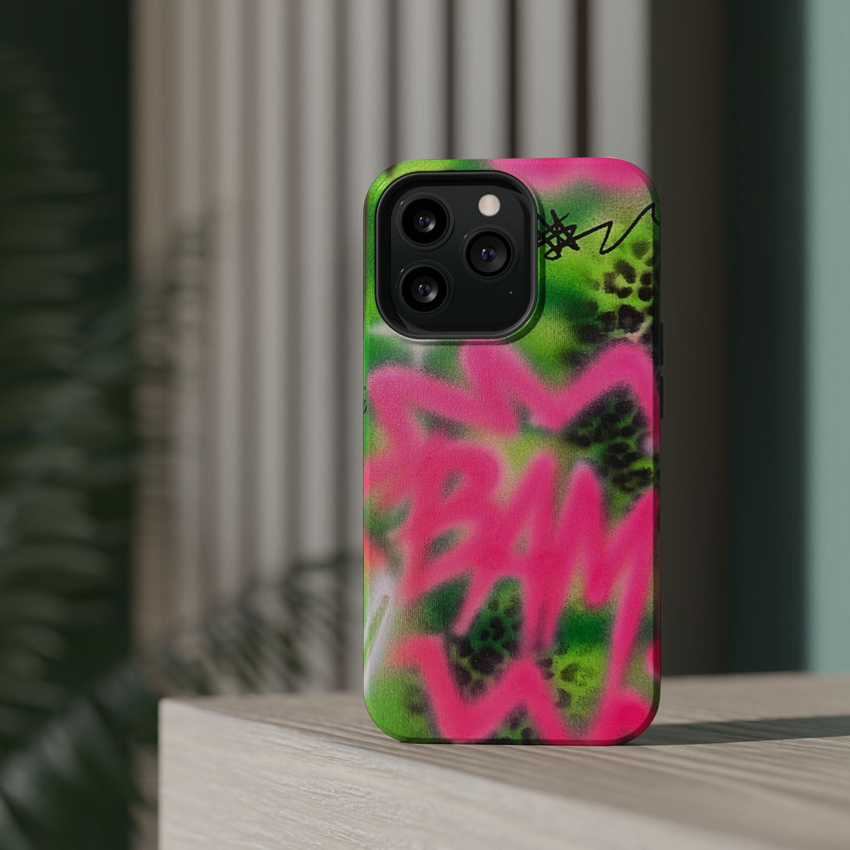 MagSafe "BAM! pt. 2" airbrush iPhone case