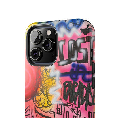 "lost in paradise" airbrush iPhone case
