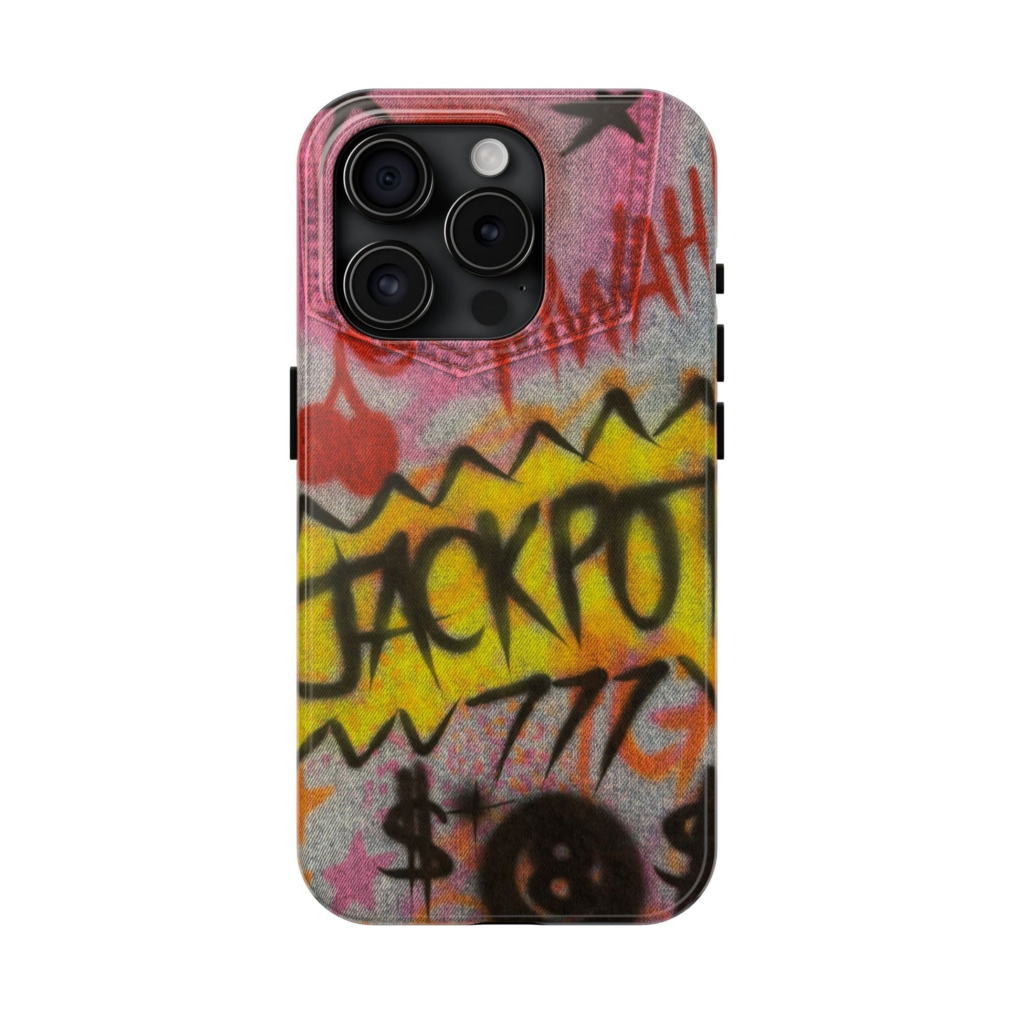 "jackpot!" airbrush iPhone case
