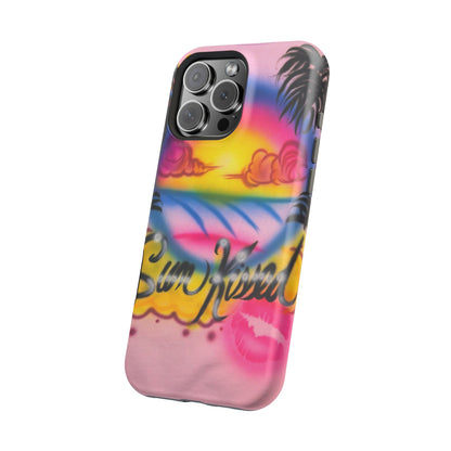MagSafe "sunkissed" airbrush iPhone case