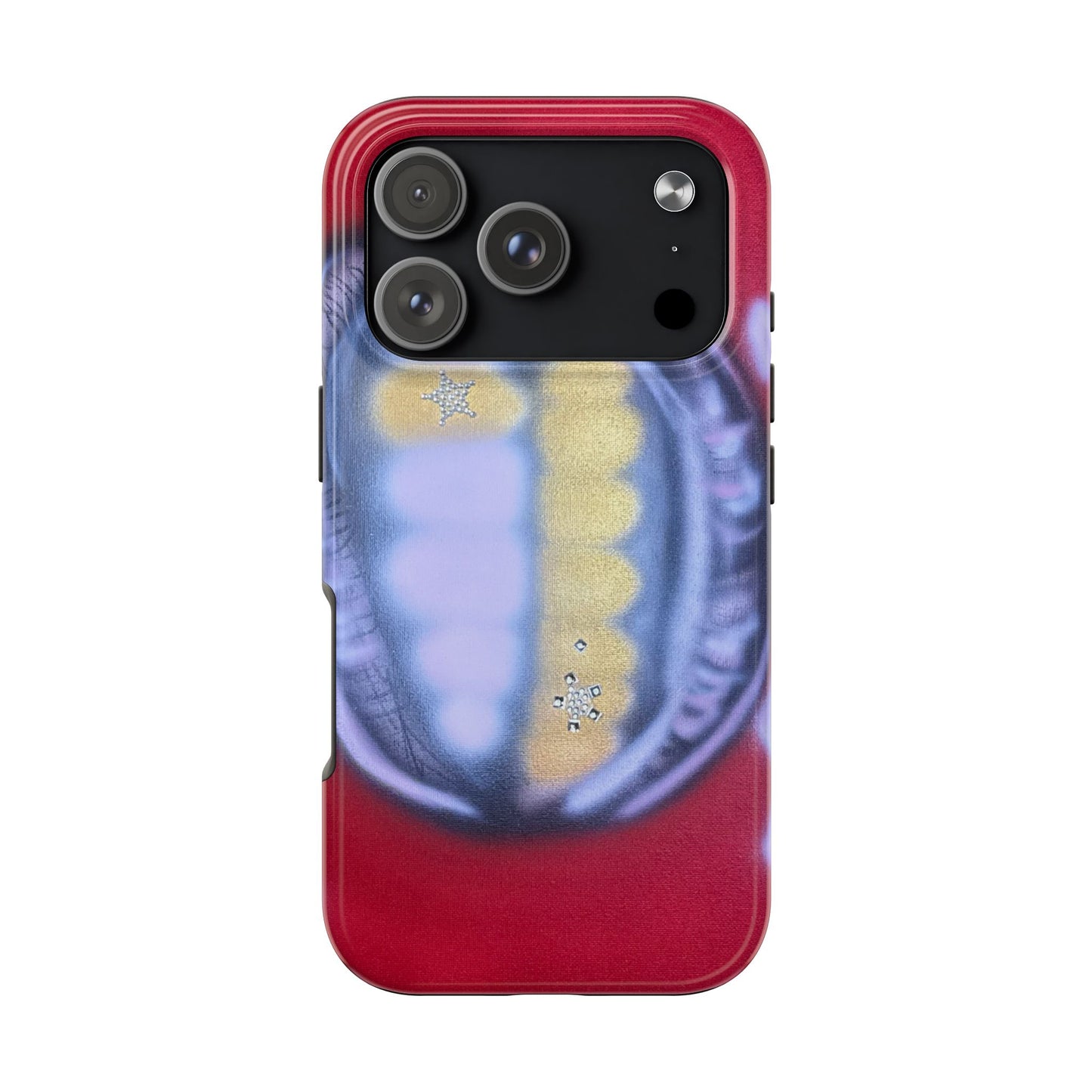 "bite me bling" airbrush iPhone case
