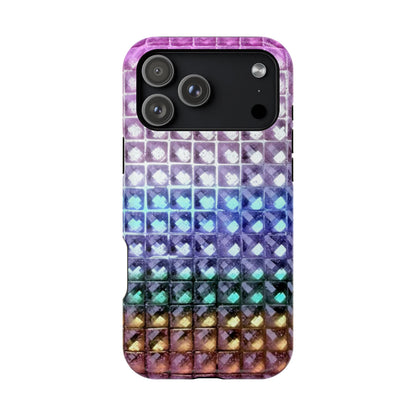 MagSafe "multicolor studs" airbrush iPhone case