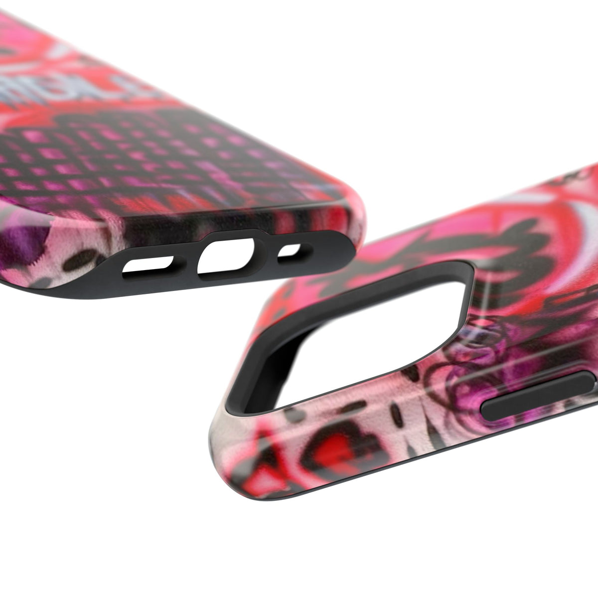 MagSafe "lucky you!" airbrush iPhone case