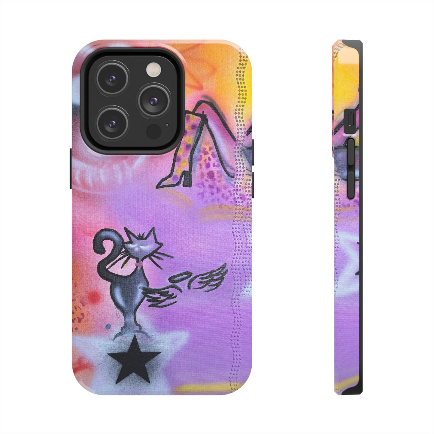 x maya cain airbrush iPhone case
