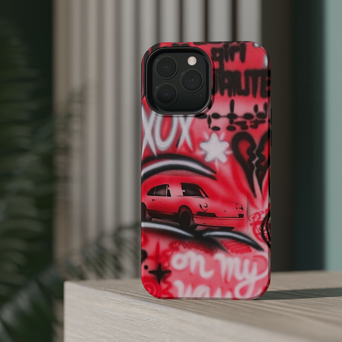 MagSafe "lucky you! pt. 3" airbrush iPhone case