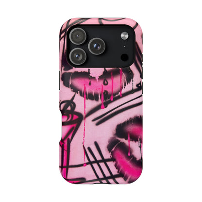 MagSafe "glossy pout" airbrush iPhone case