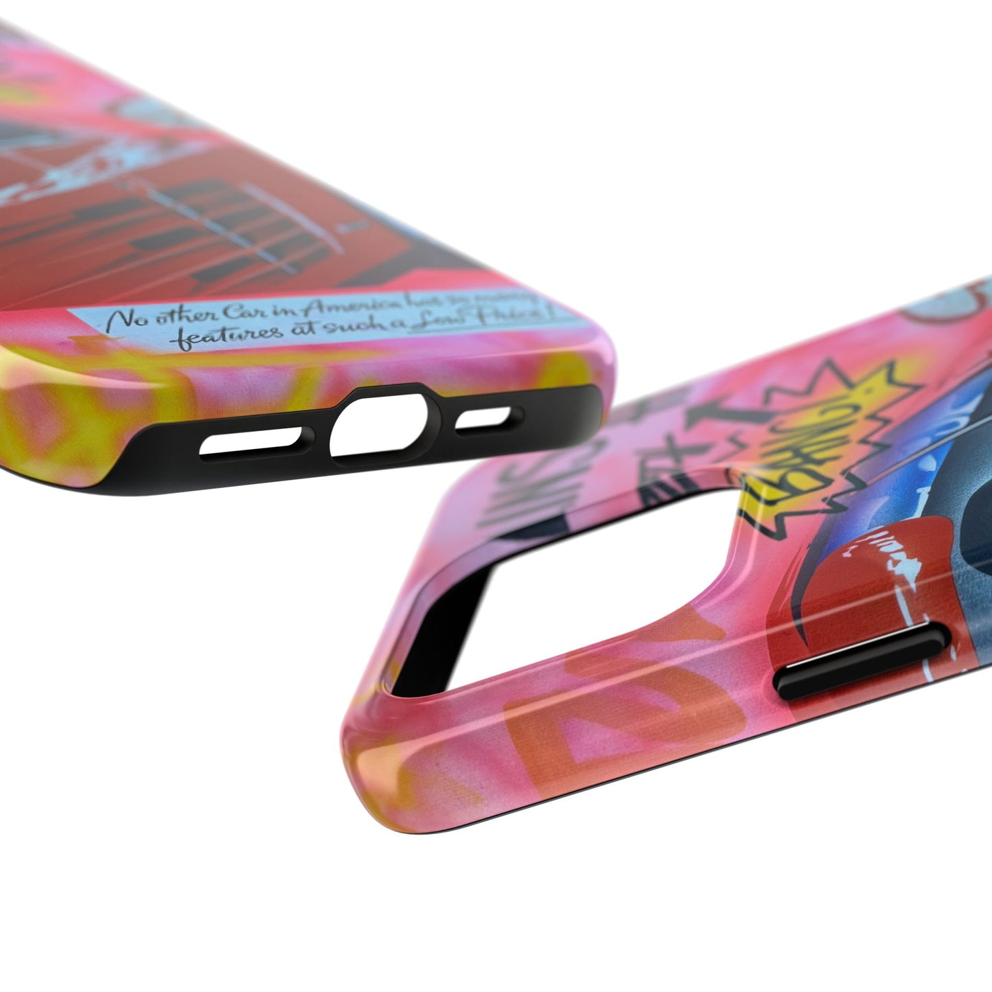 "miami momentos" airbrush iPhone case