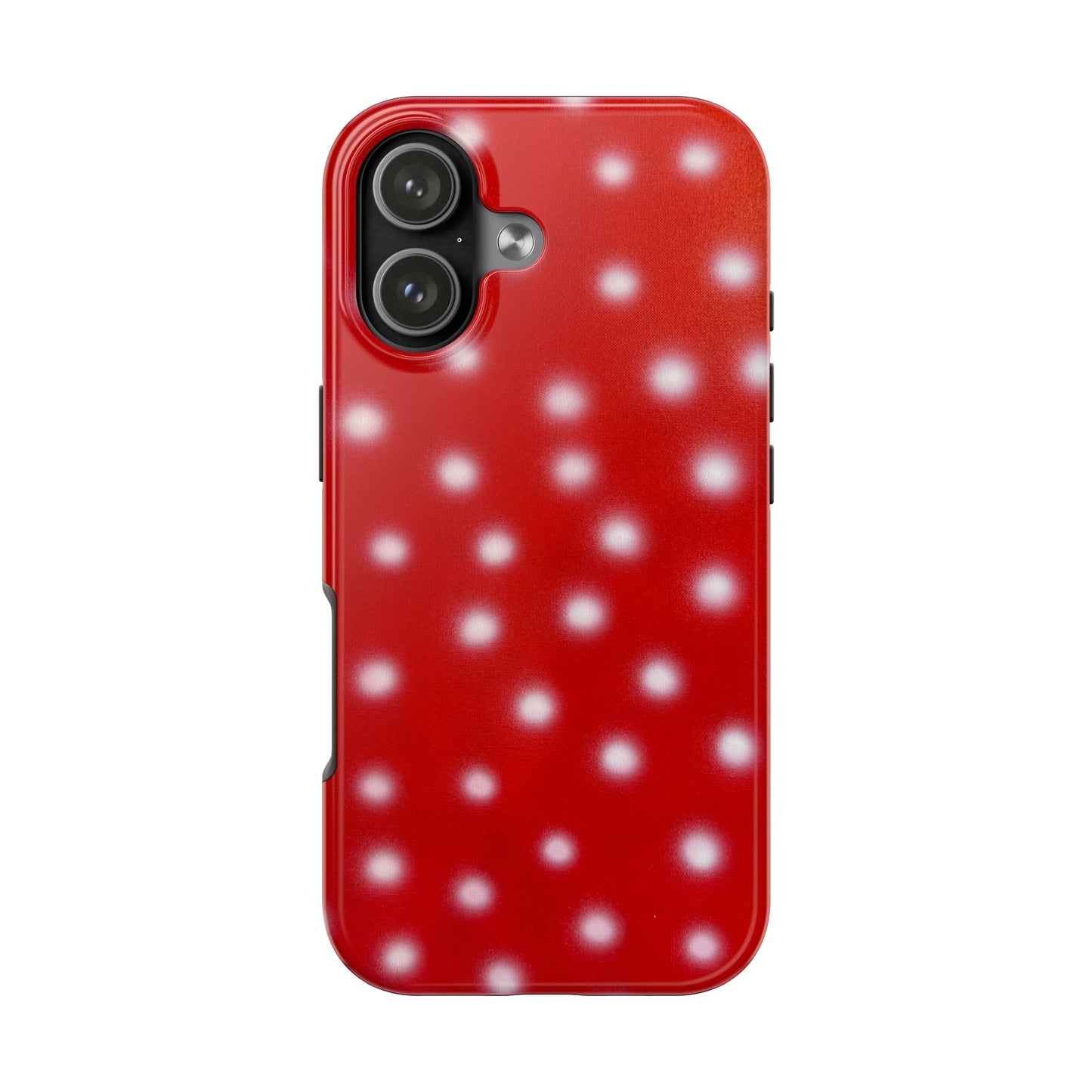 "cherry crush polka dot" airbrush iPhone case