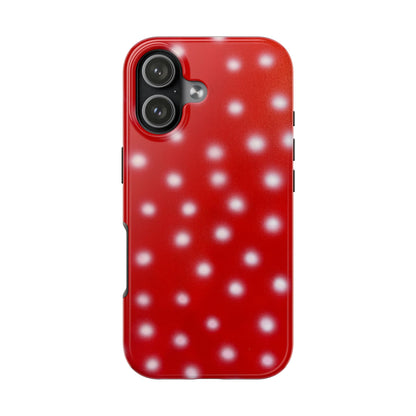 "cherry crush polka dot" airbrush iPhone case