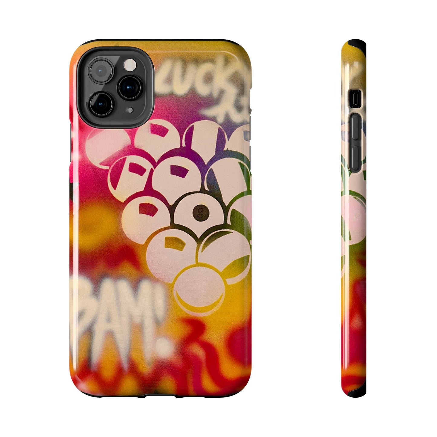 limited edition "bright billiards" airbrush iPhone case