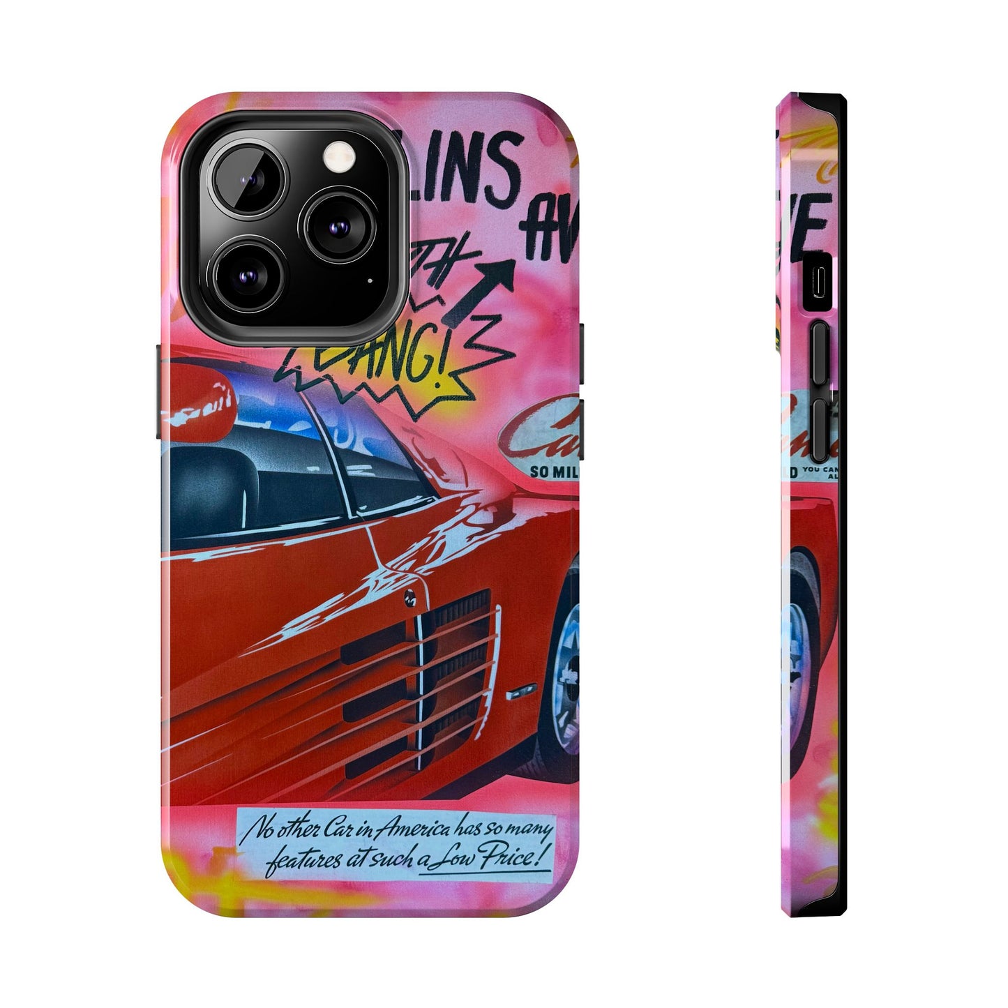 "miami momentos" airbrush iPhone case