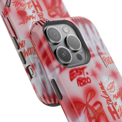 MagSafe "indiana" airbrush iPhone case