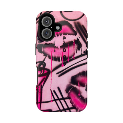 MagSafe "glossy pout" airbrush iPhone case