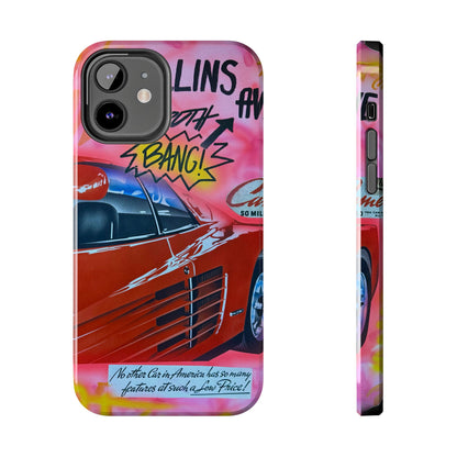 "miami momentos" airbrush iPhone case