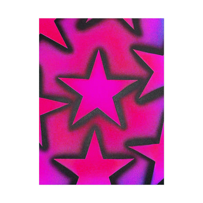 "UR A STAR! pt. 2" airbrush rolled print