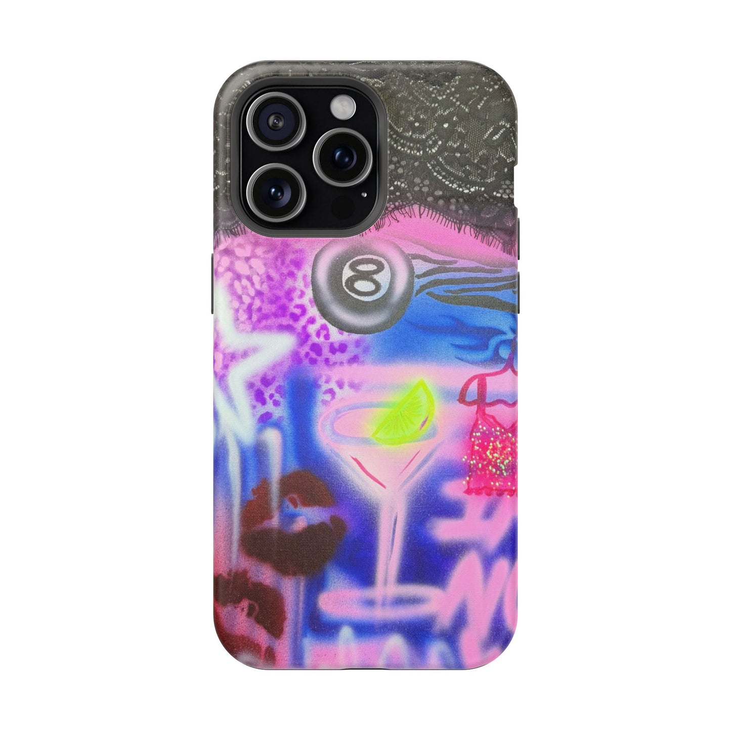MagSafe "dream life" airbrush iPhone case