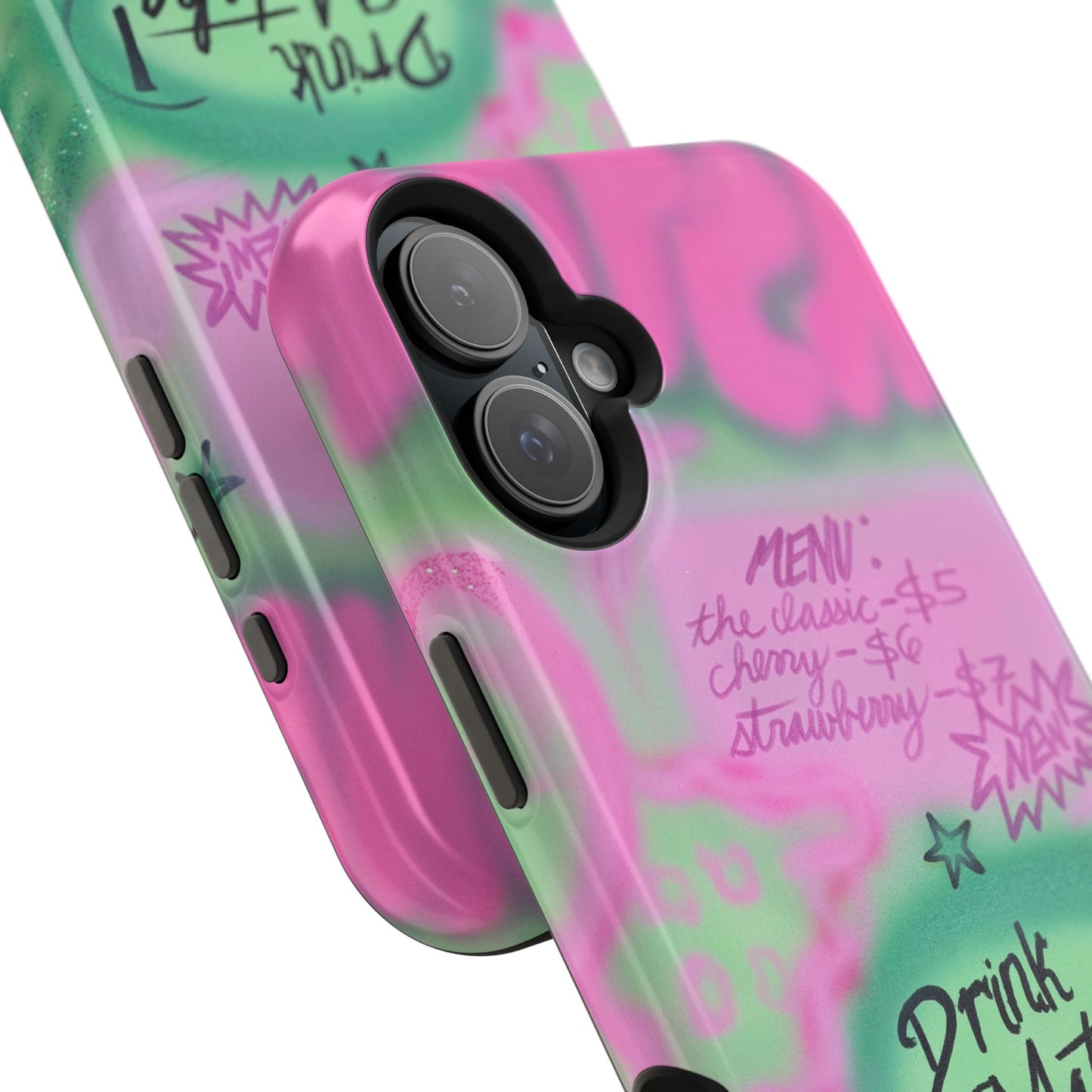 MagSafe "matcha!" airbrush iPhone case