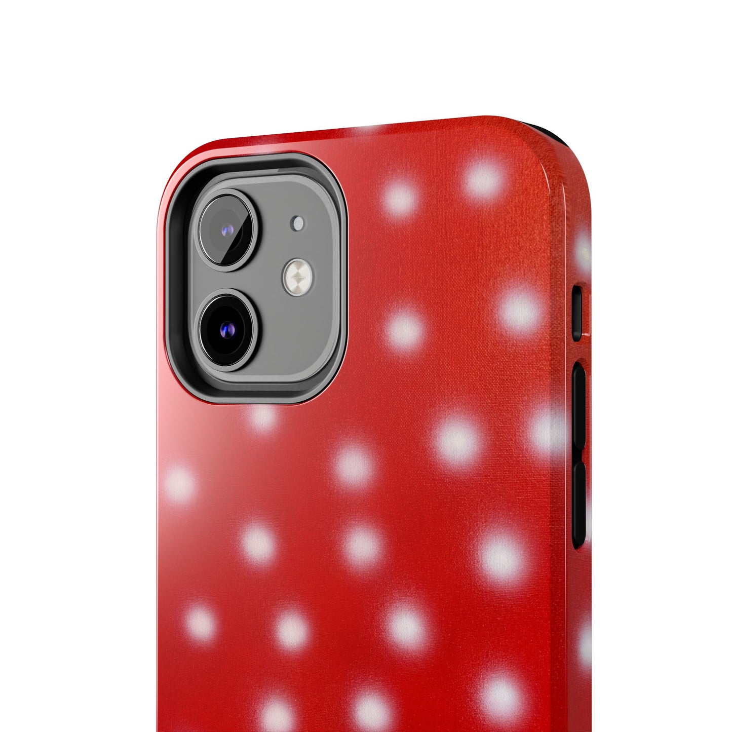 "cherry crush polka dot" airbrush iPhone case