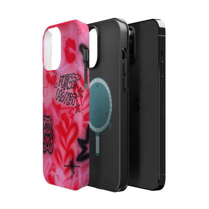 MagSafe @asualphaphi custom airbrush iPhone case