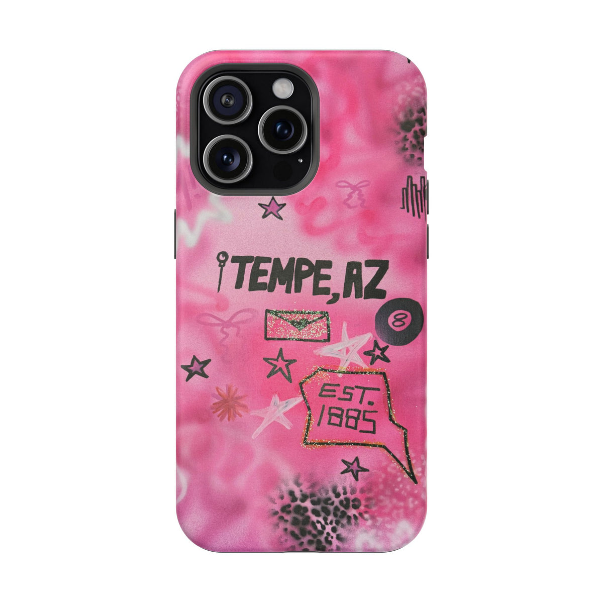 MagSafe „arizona state university pt. 2“ Airbrush iPhone-Hülle