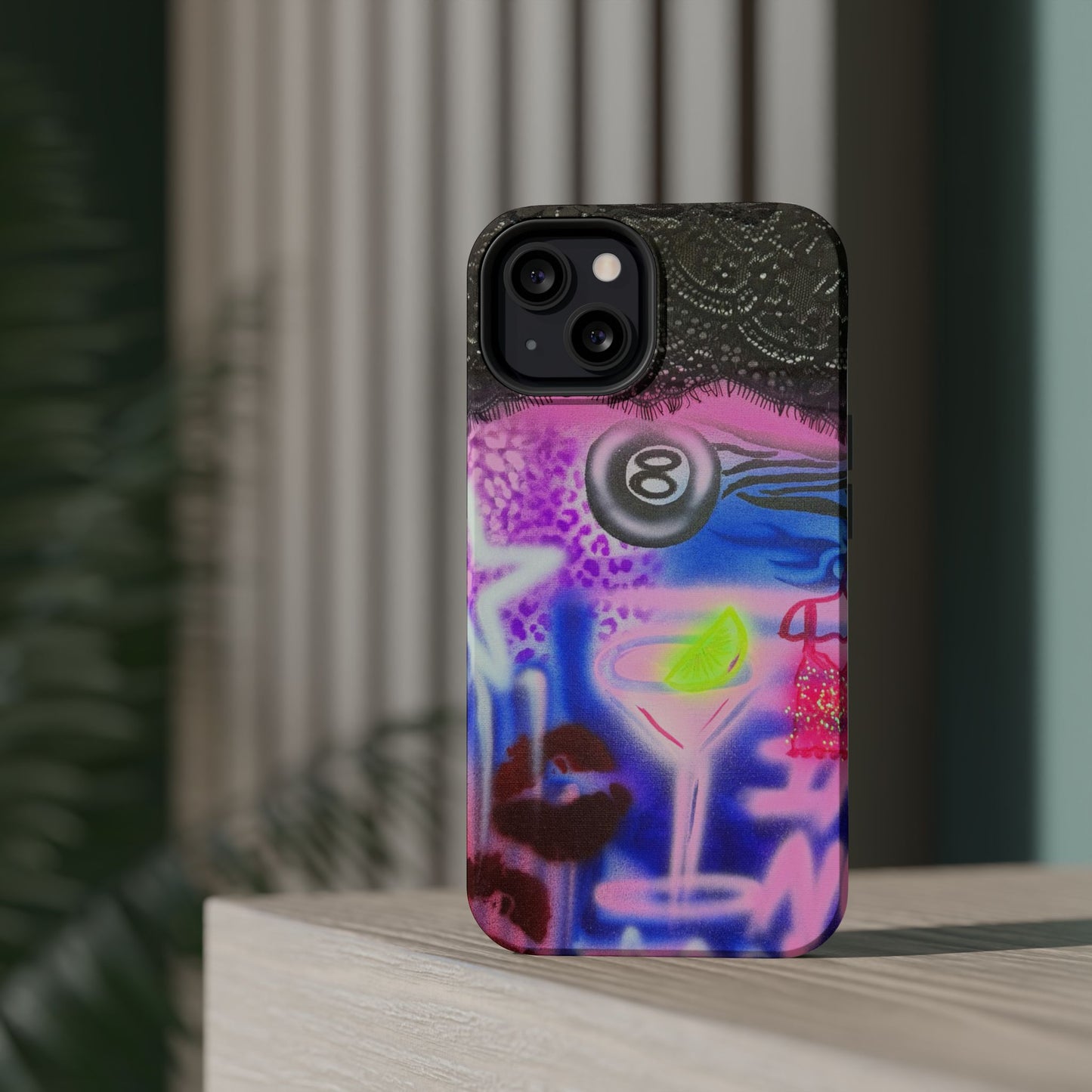 MagSafe "dream life" airbrush iPhone case