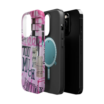 MagSafe "too much motion" airbrush iPhone case